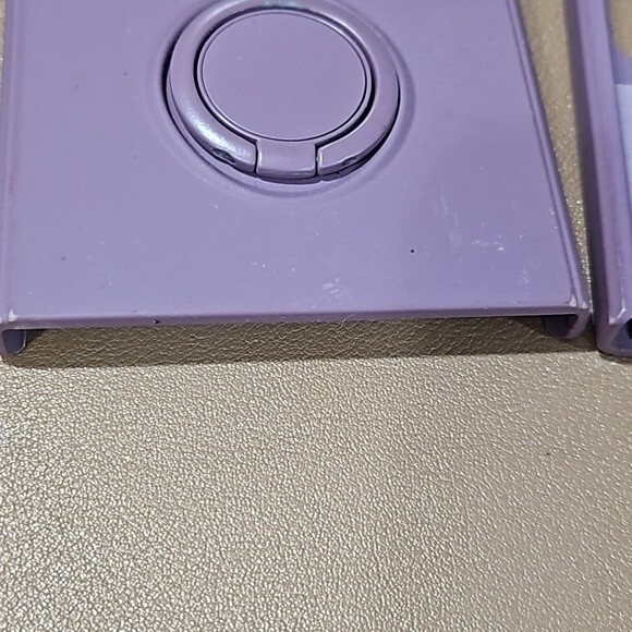 Samsung Z Flip 4 Dusty Purple Cover Case with Ring - Picture 3 of 5